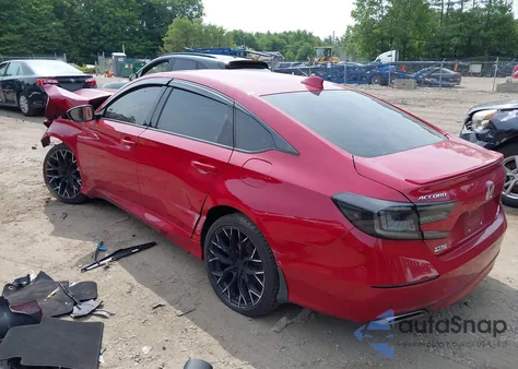 2019 Honda Accord Sport 2.0T z USA, uszkodzony, nr VIN 1HGCV2F38KA021317